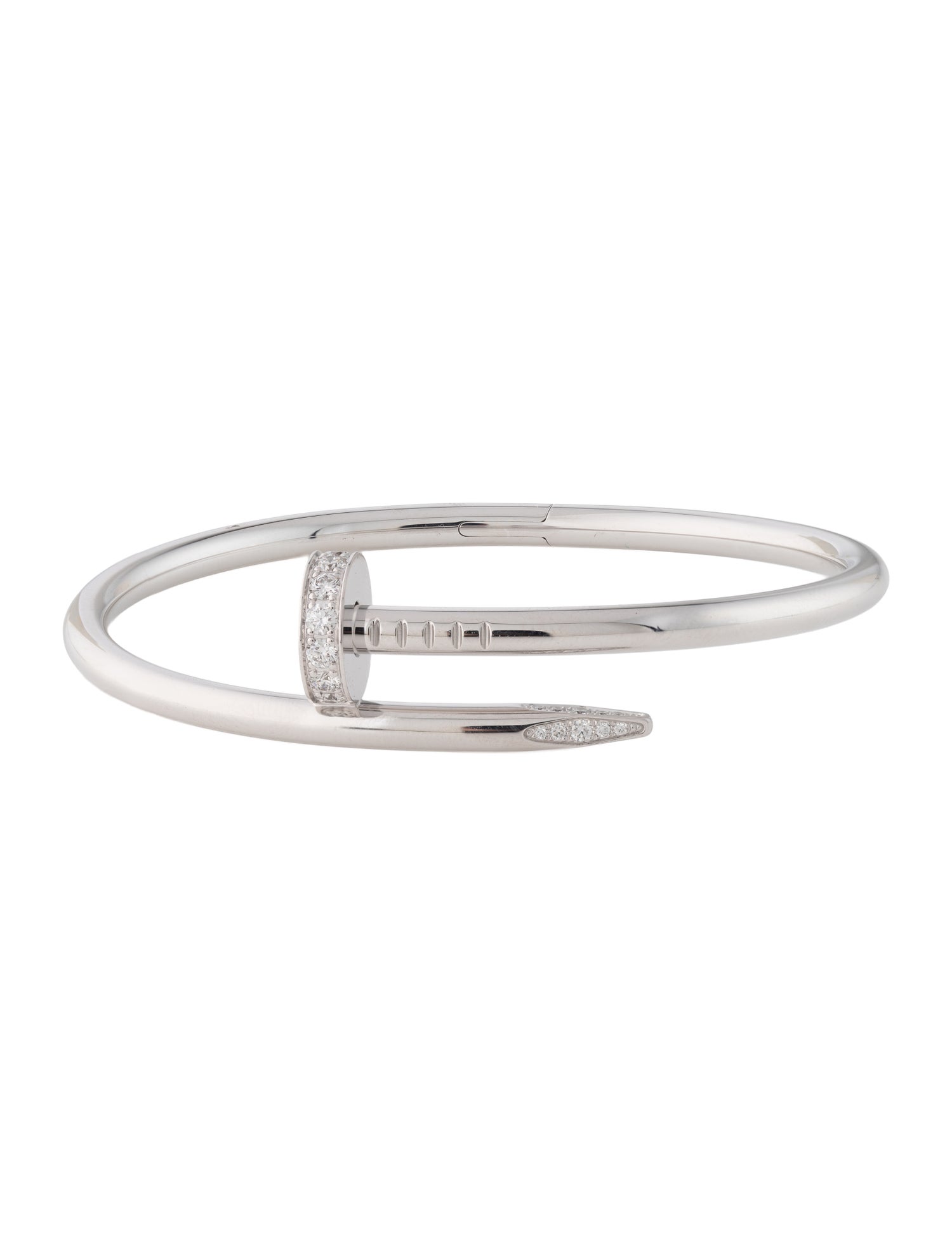 Cartier Juste un Clou Bracelet, Classic Model, Diamonds
