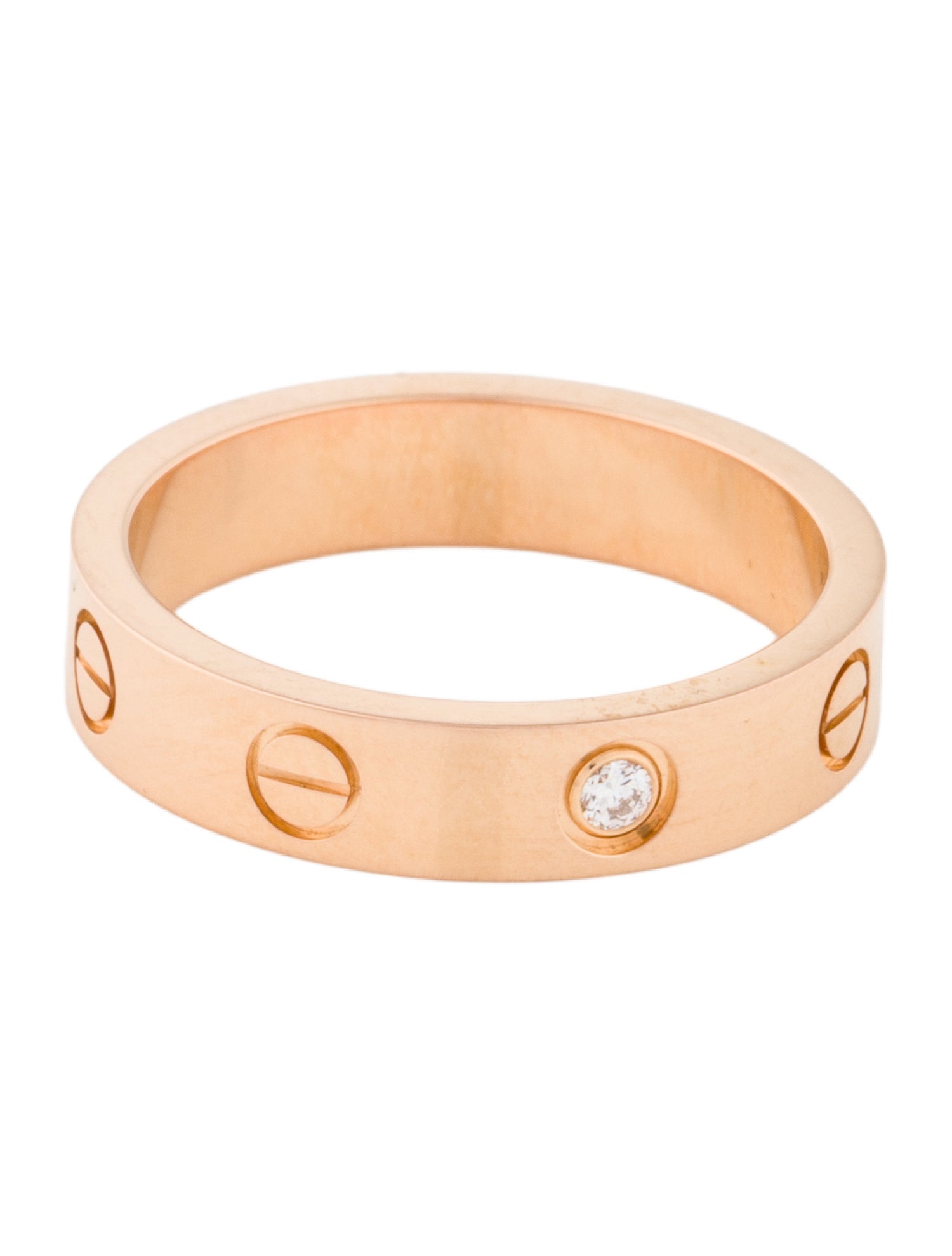 Cartier 1 Diamond LOVE Ring, Small Model