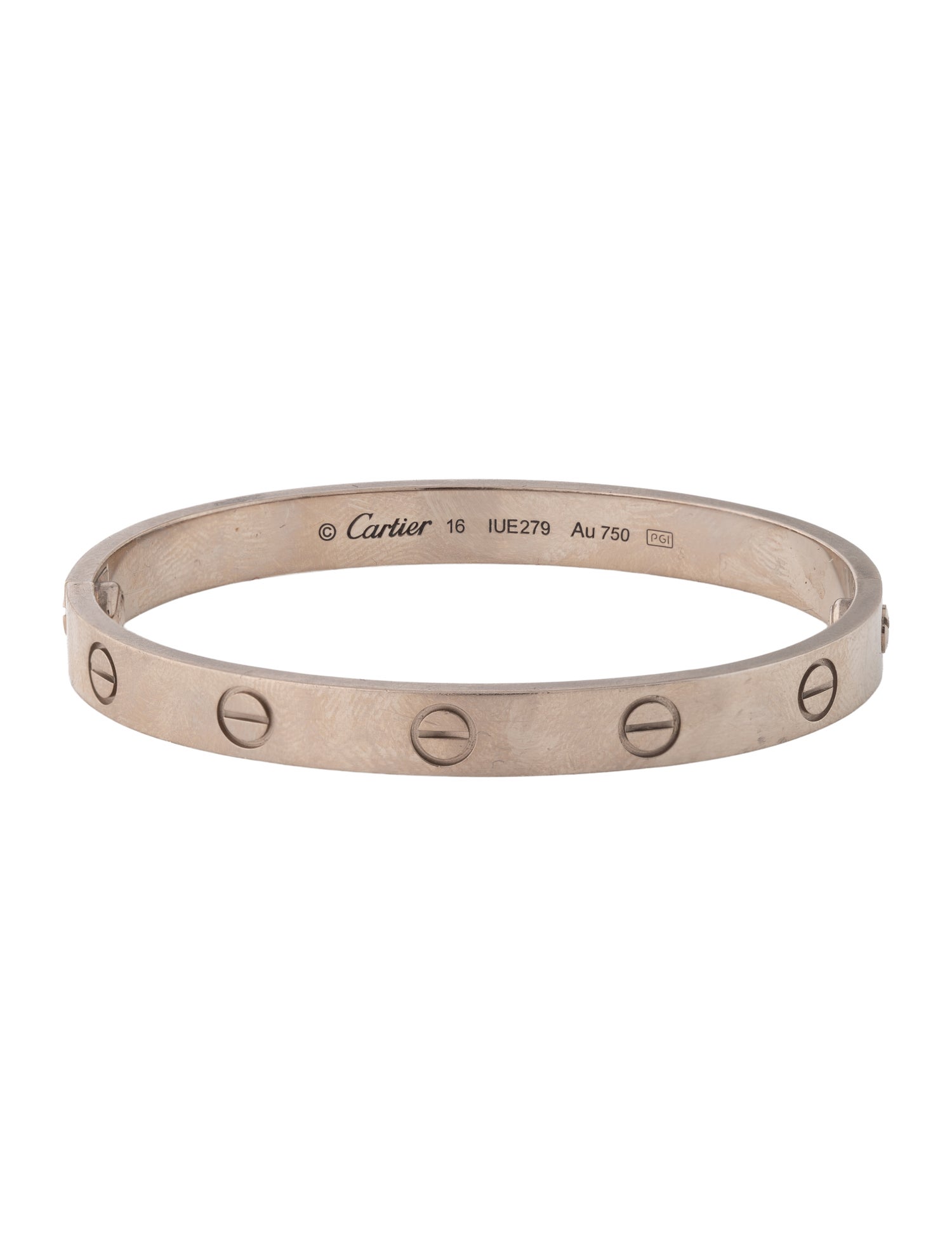 Cartier LOVE Bracelet, Classic Model