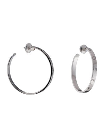Cartier LOVE Hoop Earrings, Large Model