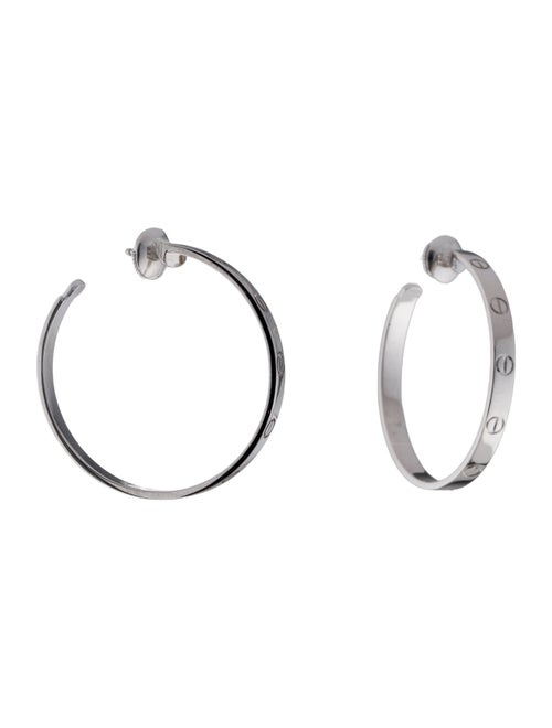 Cartier LOVE Hoop Earrings, Large Model