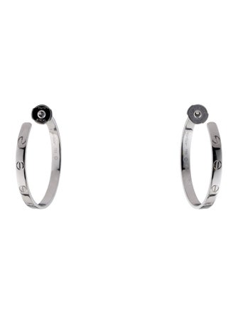 Cartier LOVE Hoop Earrings, Large Model