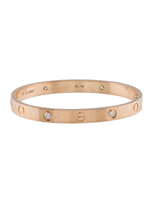 Cartier Classic 4 Diamond LOVE Bracelet