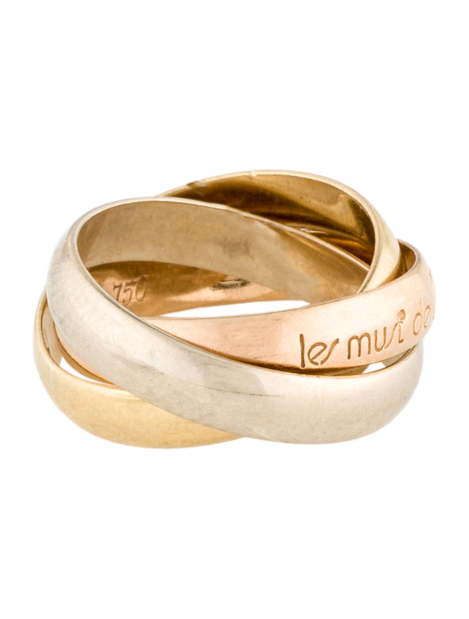 Cartier Vintage Les Must de Cartier Trinity Ring