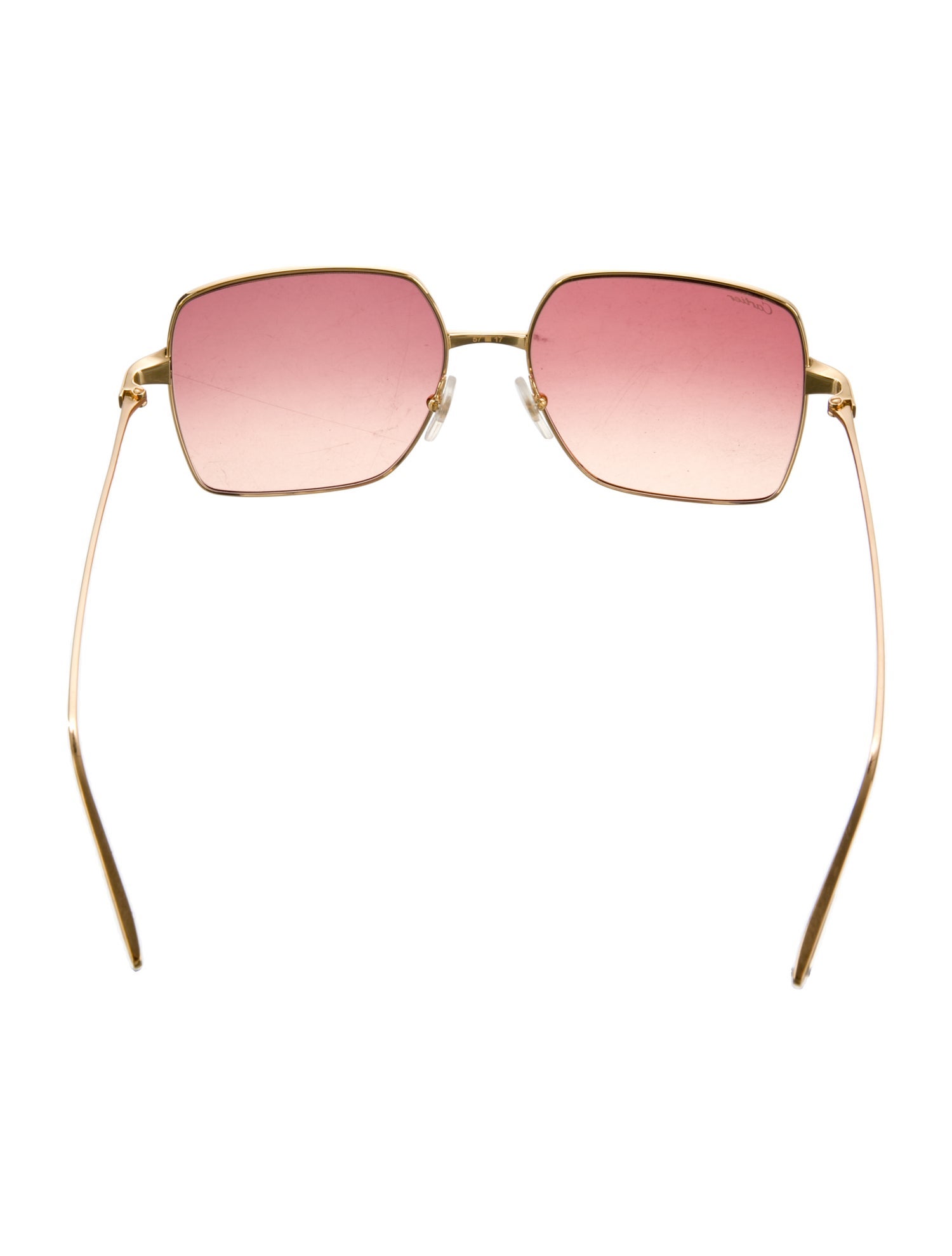 Cartier Oversize Gradient Sunglasses
