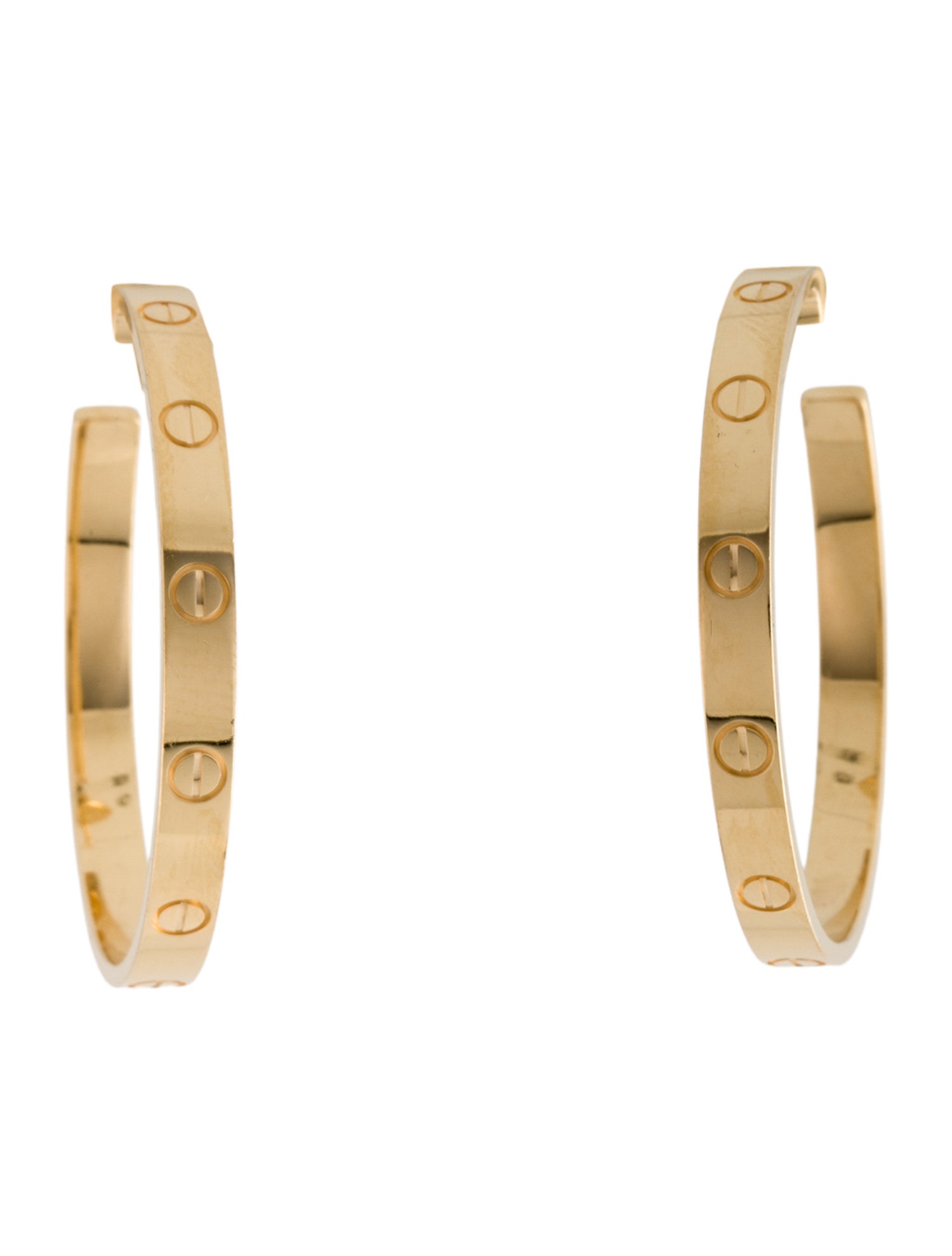 Cartier LOVE Hoop Earrings, Large Model