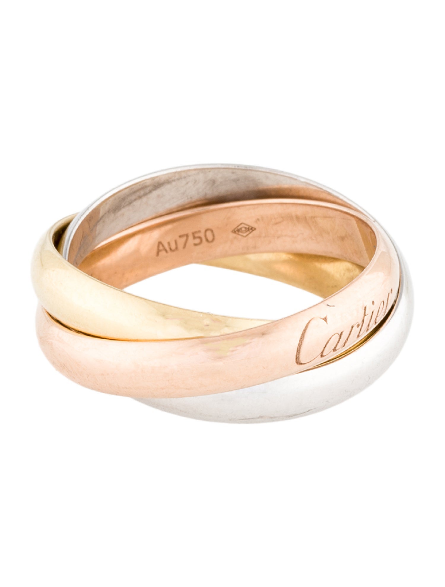Cartier Trinity Ring, Classic Model