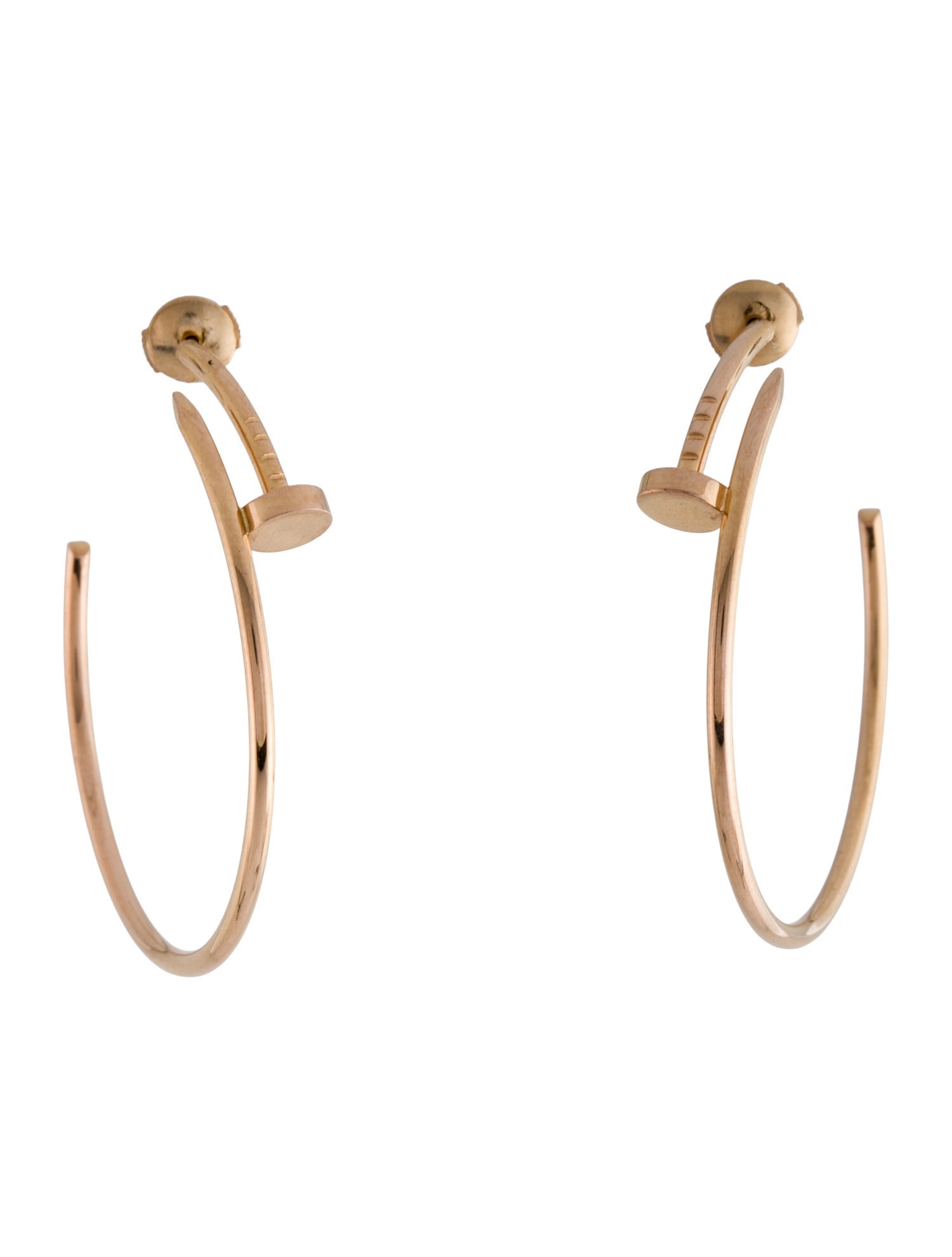 Cartier Juste un Clou Hoop Earrings, Large Model