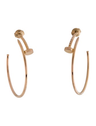 Cartier Juste un Clou Hoop Earrings, Large Model