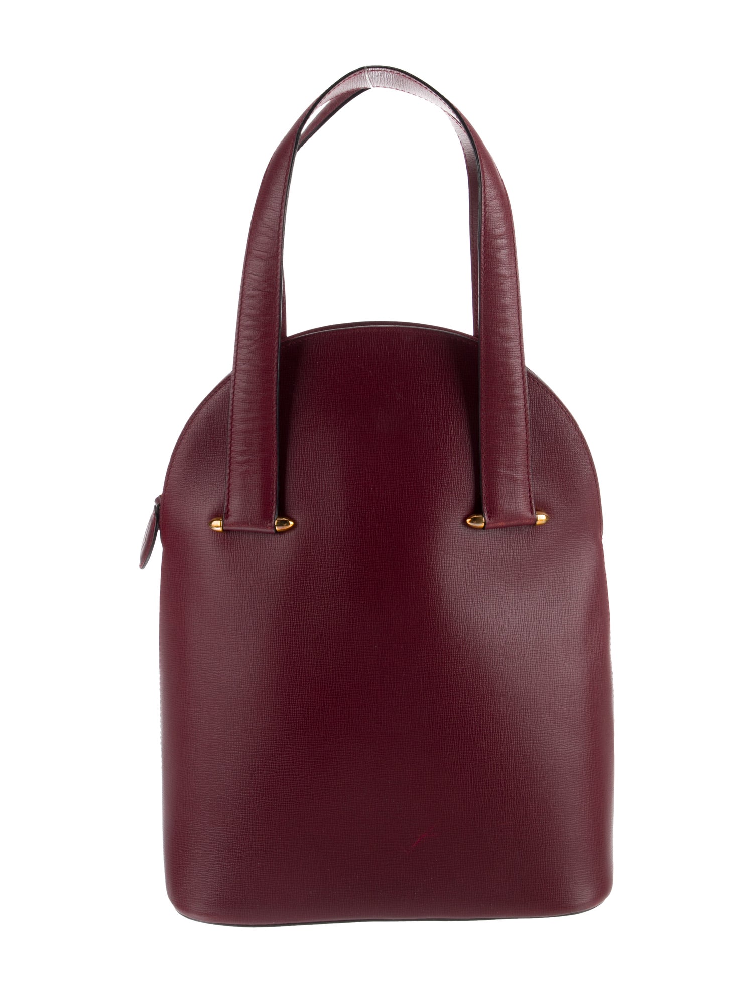 Cartier Leather Top Handle Bag