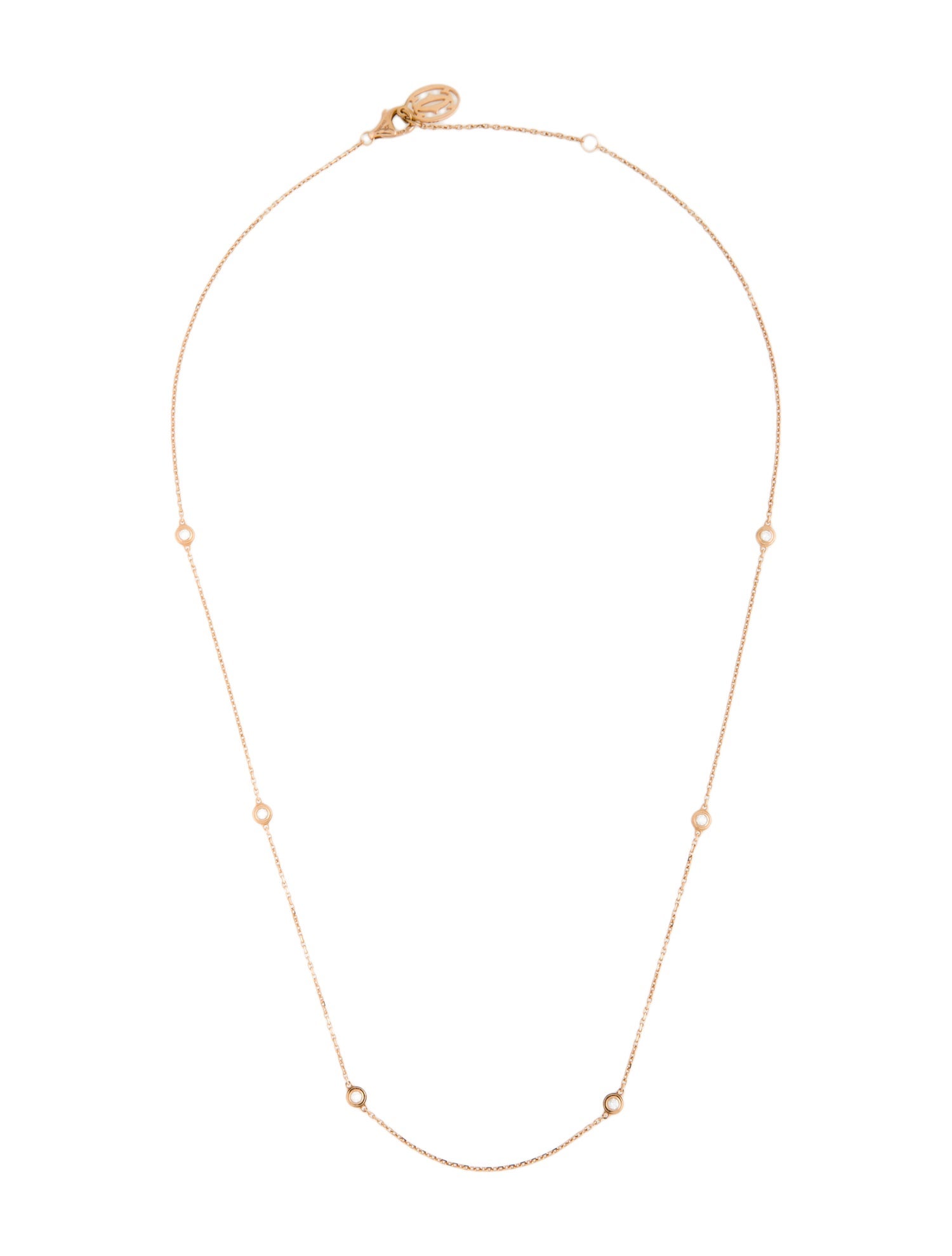 Cartier d'Amour Station Necklace
