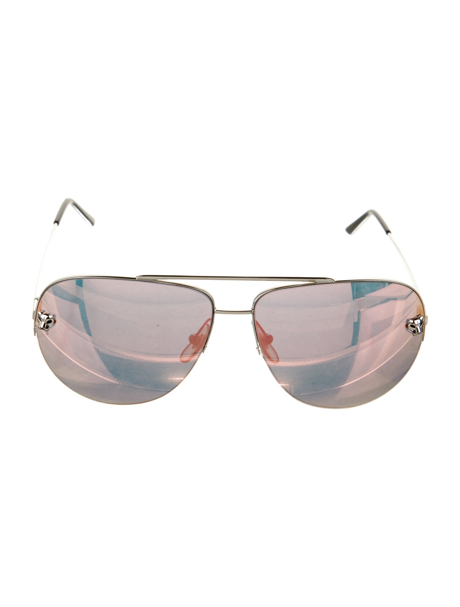Cartier Panthere De Cartier Aviator Sunglasses