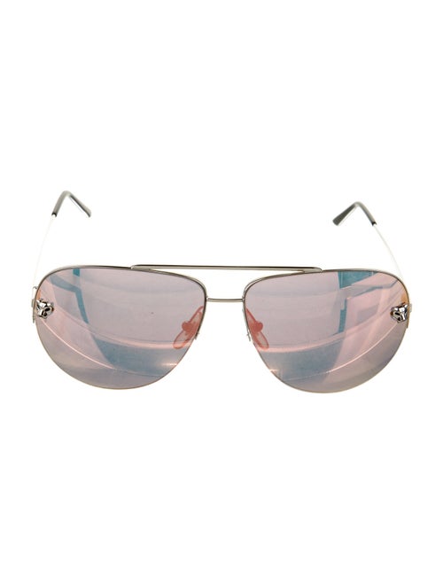 Cartier Panthere De Cartier Aviator Sunglasses