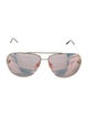 Cartier Panthere De Cartier Aviator Sunglasses