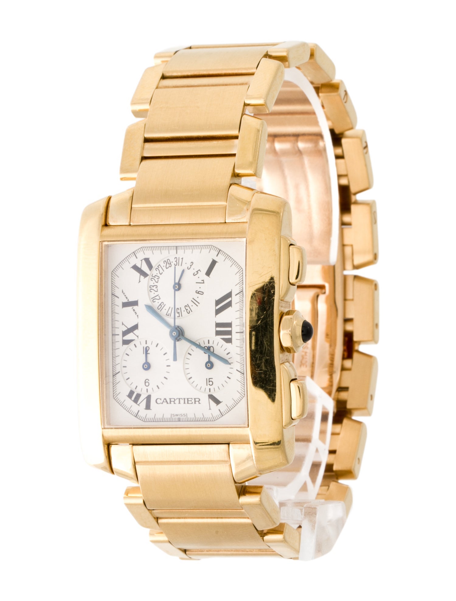 Cartier Tank Française Chronoflex Watch