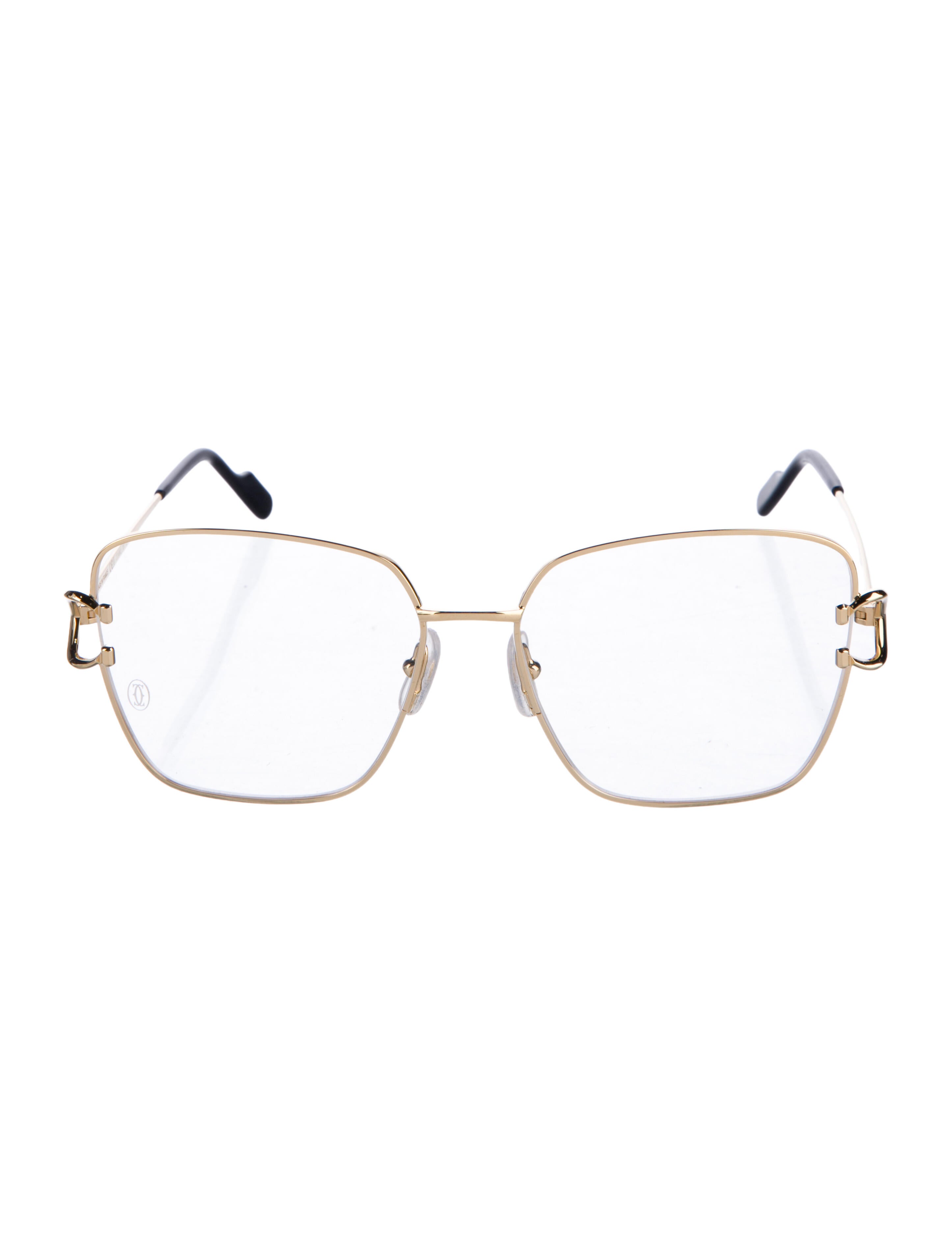 Cartier Signature C De Cartier Square Eyeglasses