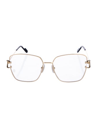 Cartier Signature C De Cartier Square Eyeglasses