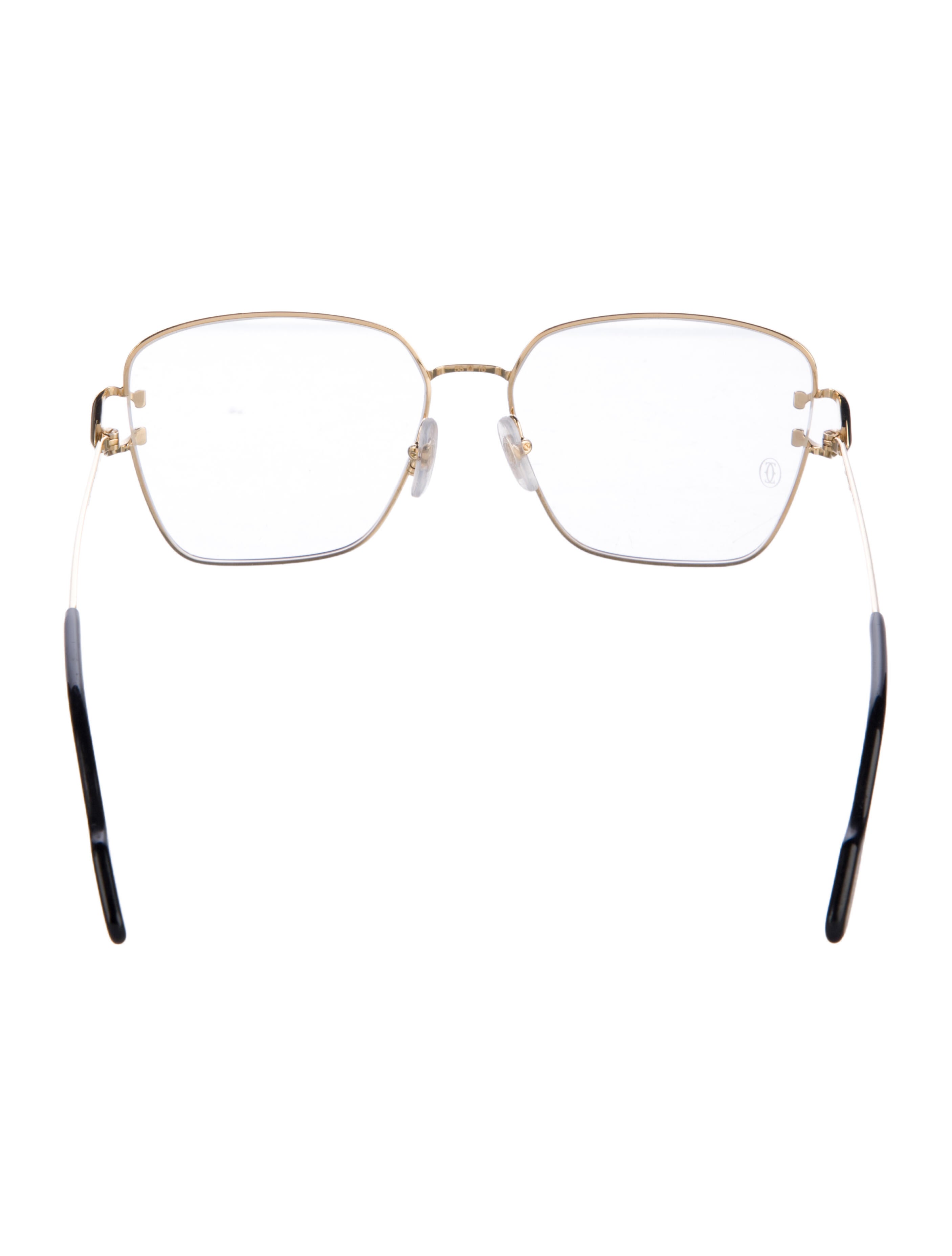 Cartier Signature C De Cartier Square Eyeglasses