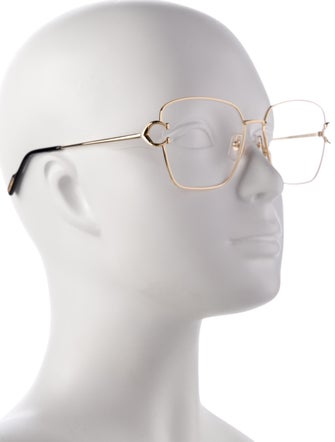 Cartier Signature C De Cartier Square Eyeglasses