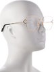 Cartier Signature C De Cartier Square Eyeglasses