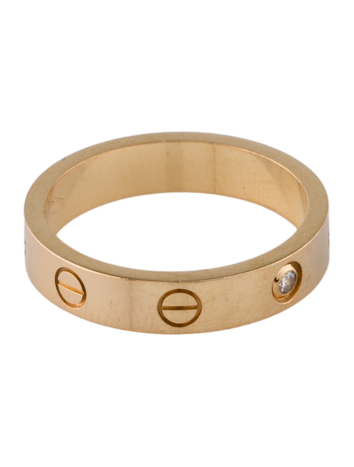 Cartier 1 Diamond Small LOVE Ring