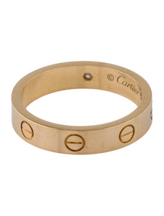 Cartier 1 Diamond Small LOVE Ring