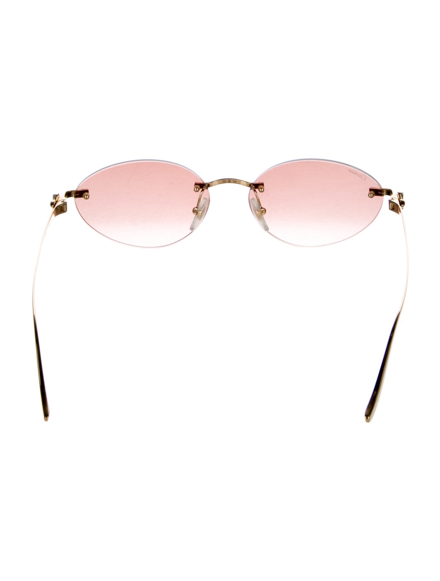 Cartier Panthere De Cartier Cat-Eye Sunglasses