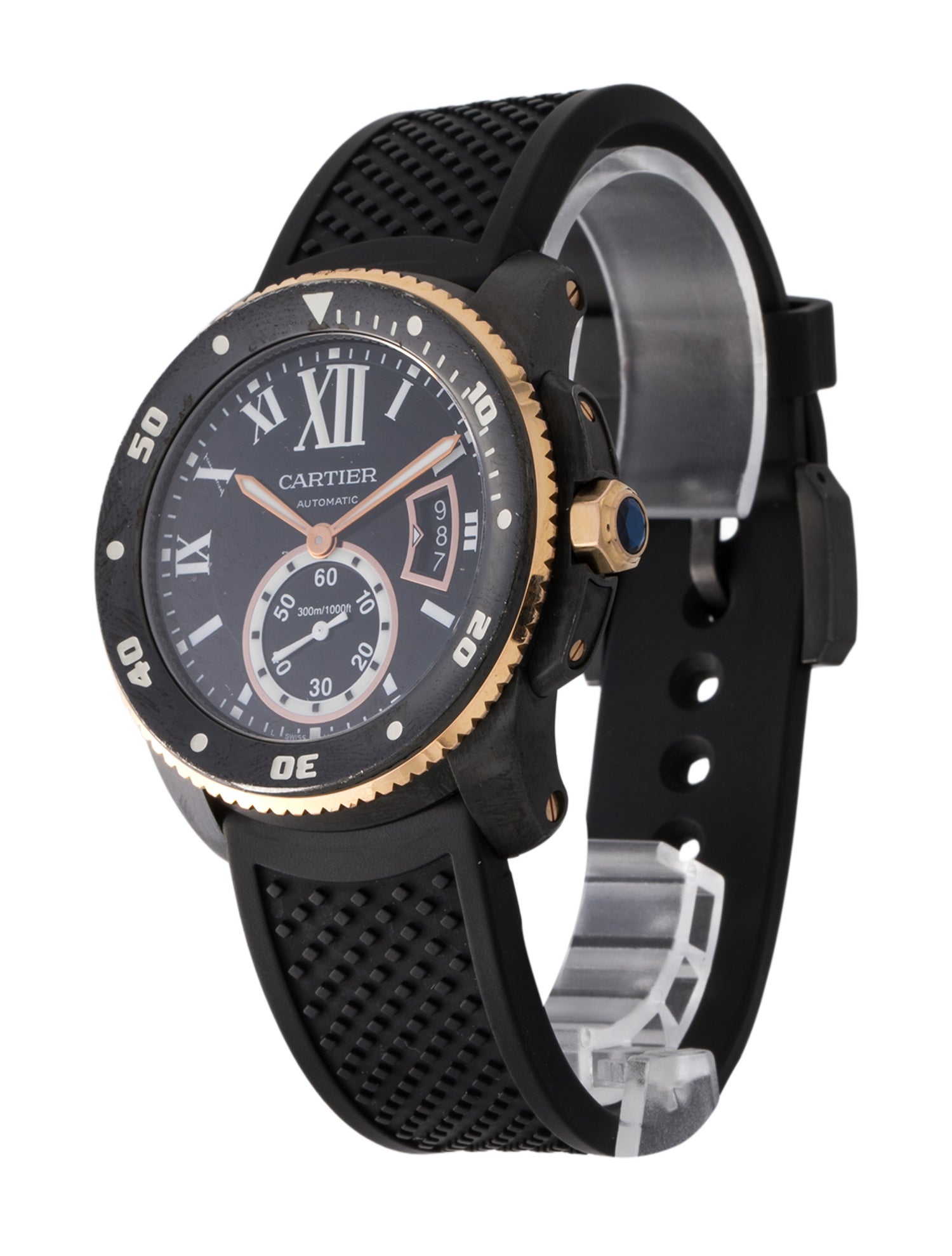 Cartier Calibre de Cartier Carbon Diver Watch