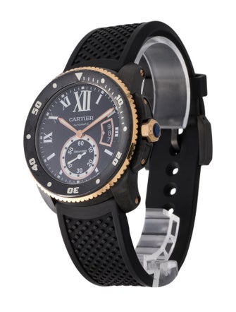 Cartier Calibre de Cartier Carbon Diver Watch