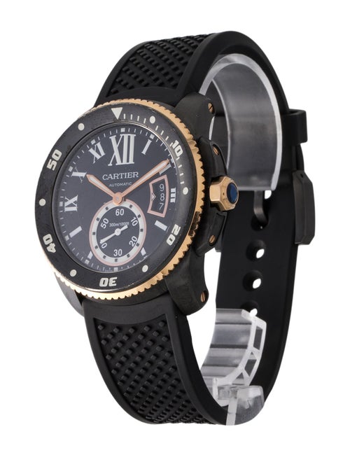 Cartier Calibre de Cartier Carbon Diver Watch