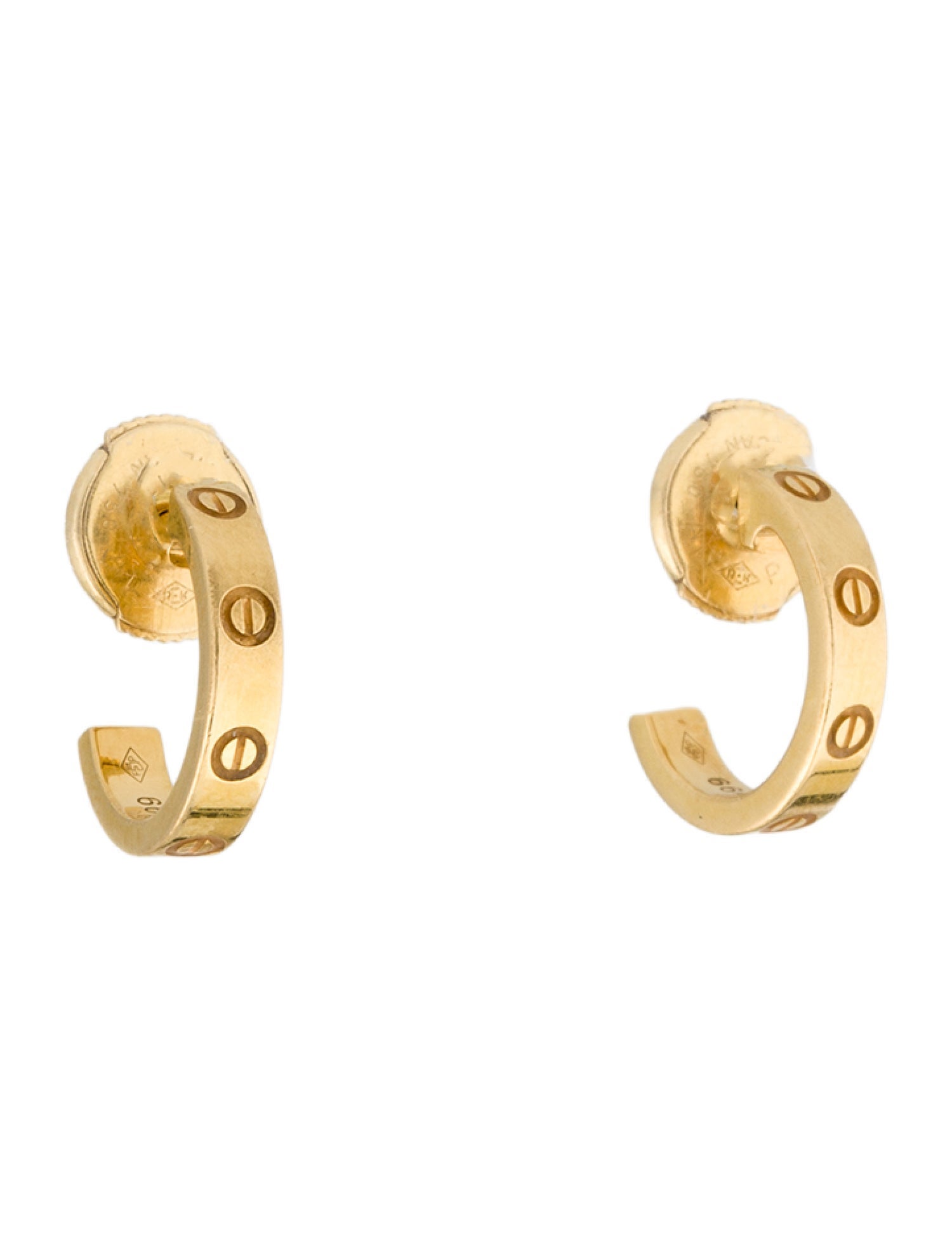 Cartier LOVE Earrings, Small Model