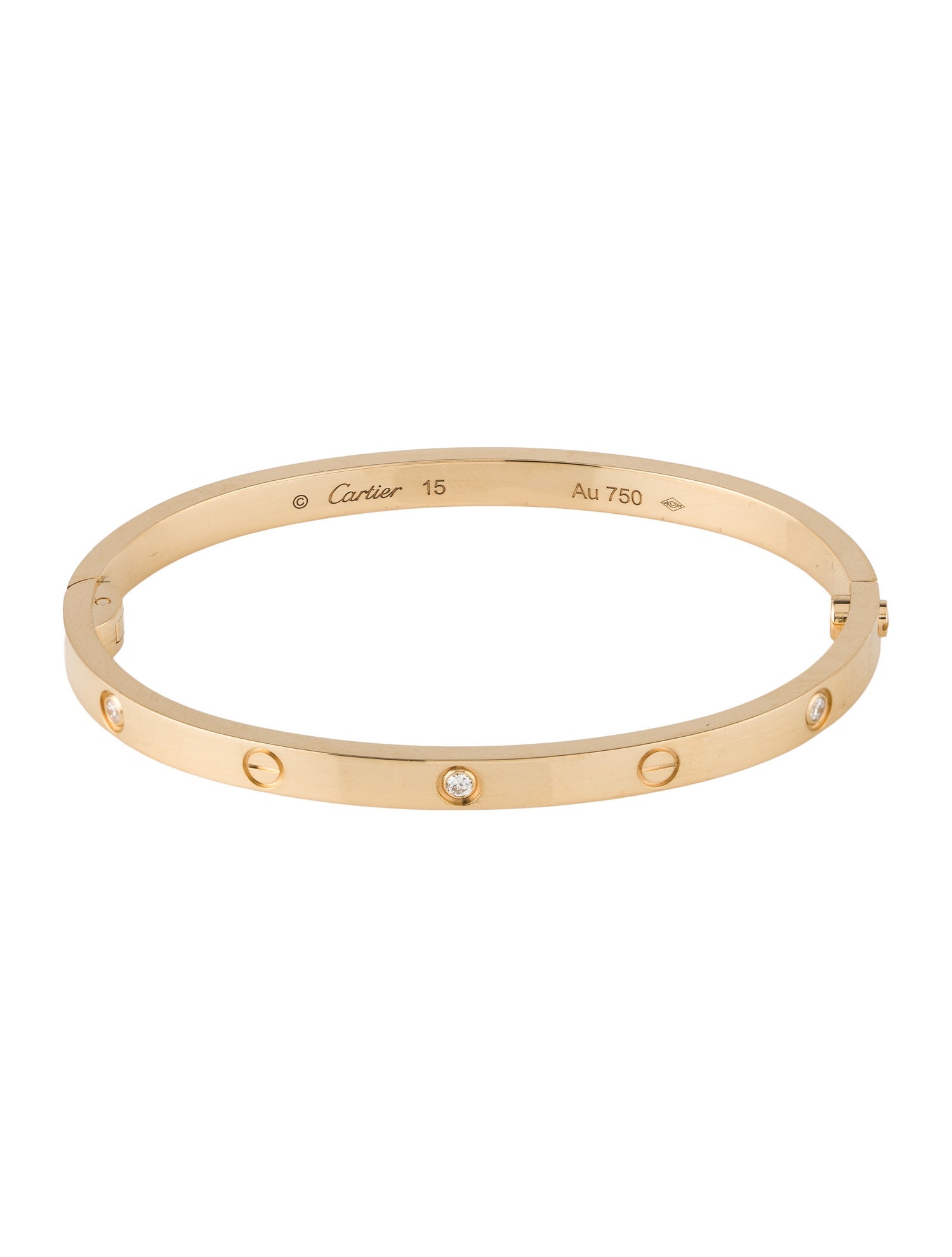 Cartier 6 Diamonds LOVE Bracelet, Small Model