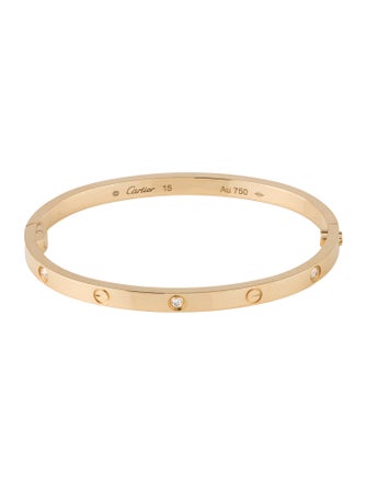 Cartier 6 Diamonds LOVE Bracelet, Small Model
