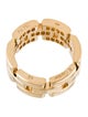 Cartier Half Paved Triple Row Maillon Panthere Ring
