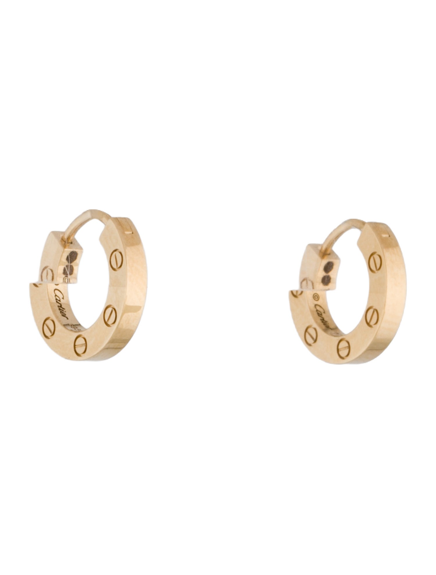 Cartier LOVE Hoop Earrings