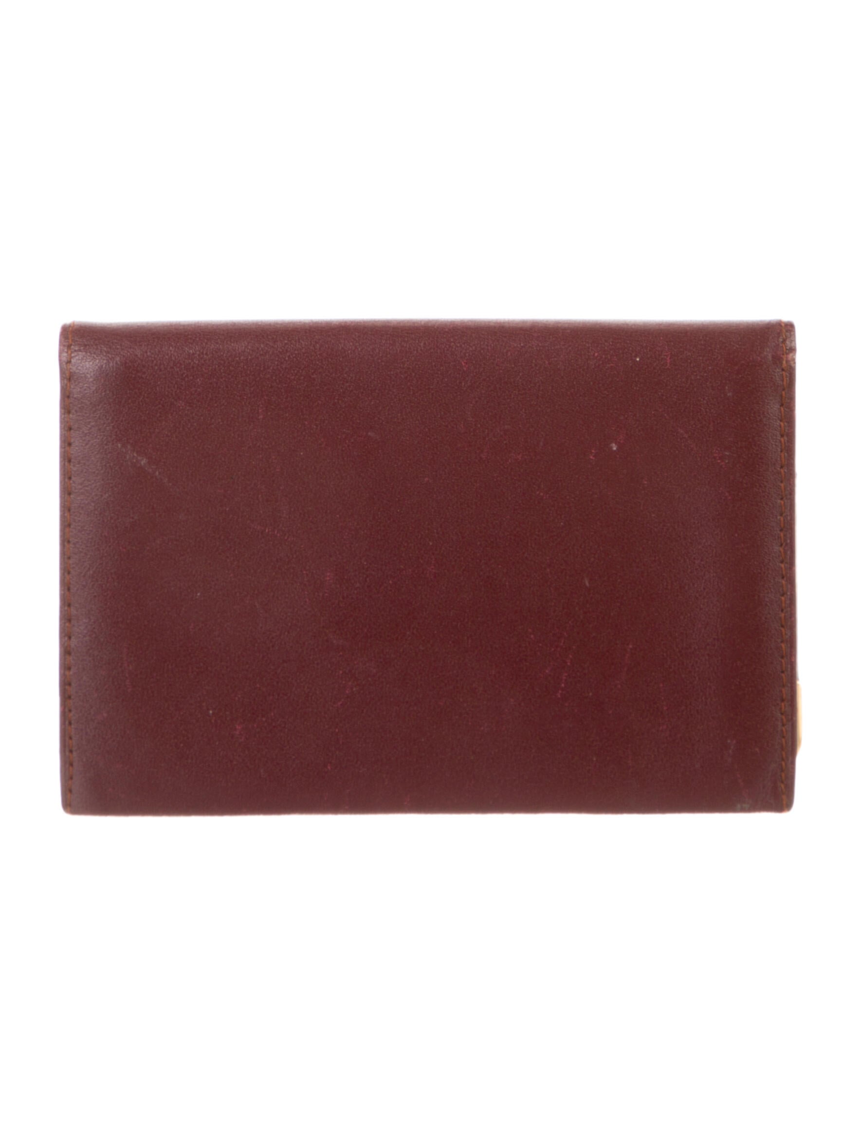 Cartier Vintage Leather Card Holder