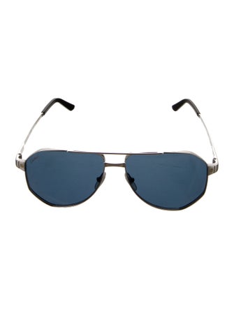 Cartier Santos de Cartier Aviator Sunglasses