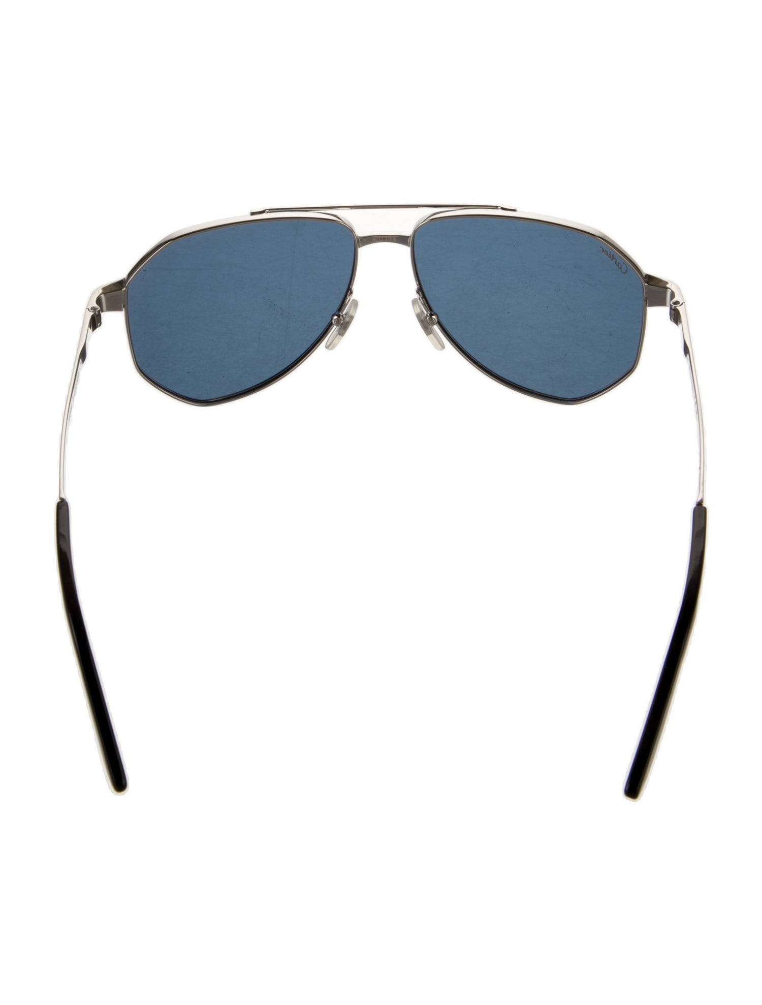 Cartier Santos de Cartier Aviator Sunglasses