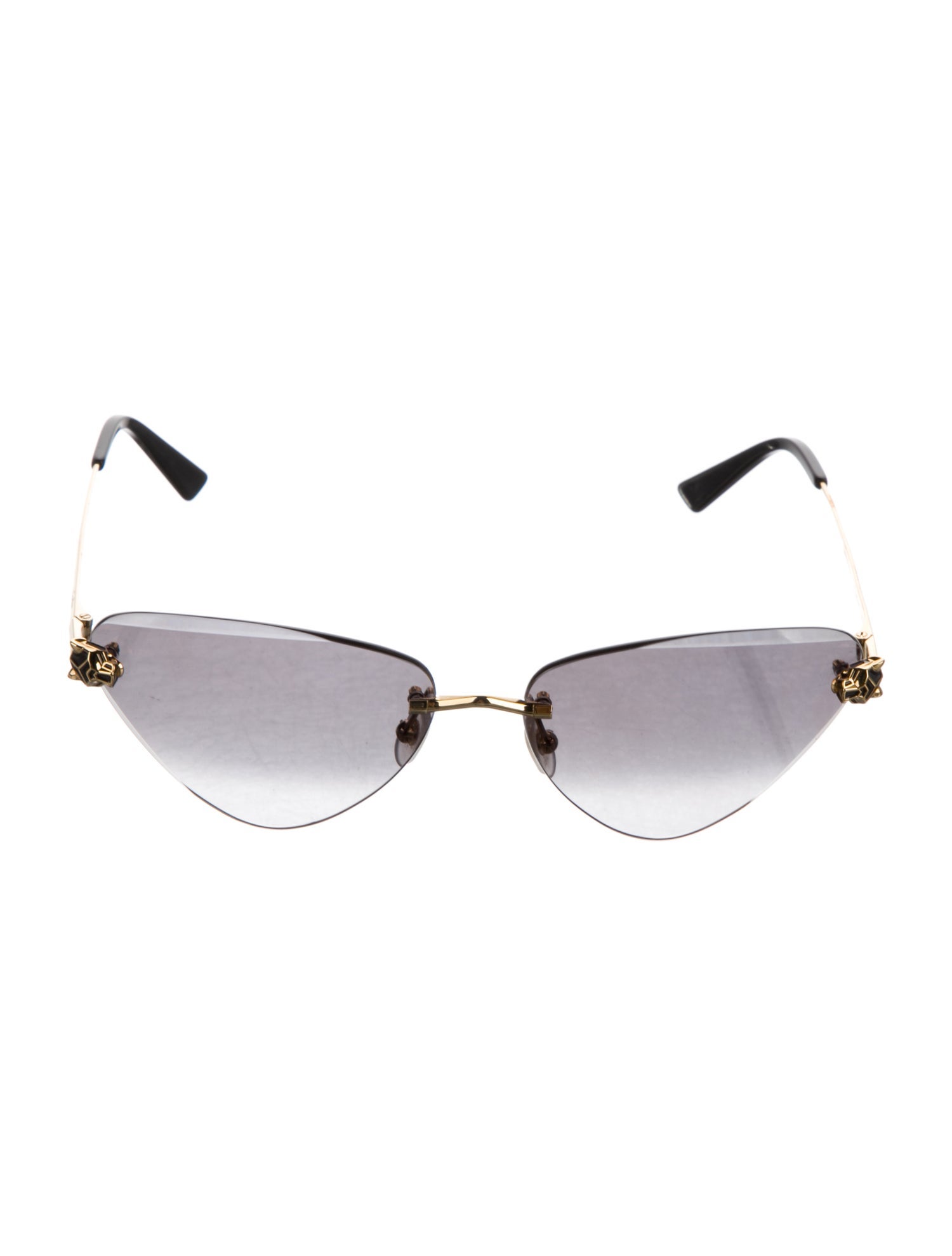 Cartier Panthere De Cartier Cat-Eye Sunglasses