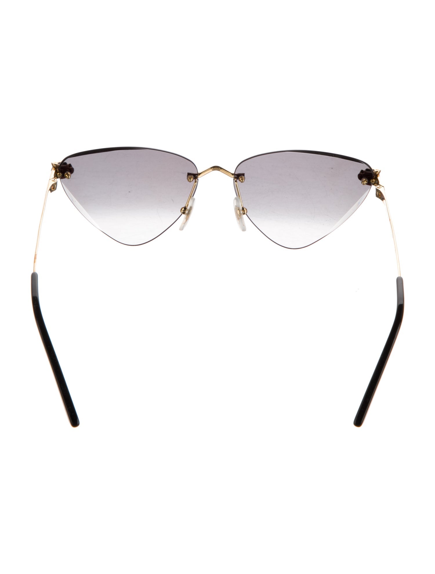 Cartier Panthere De Cartier Cat-Eye Sunglasses