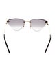 Cartier Panthere De Cartier Cat-Eye Sunglasses