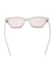 Cartier Cat-Eye Tinted Sunglasses
