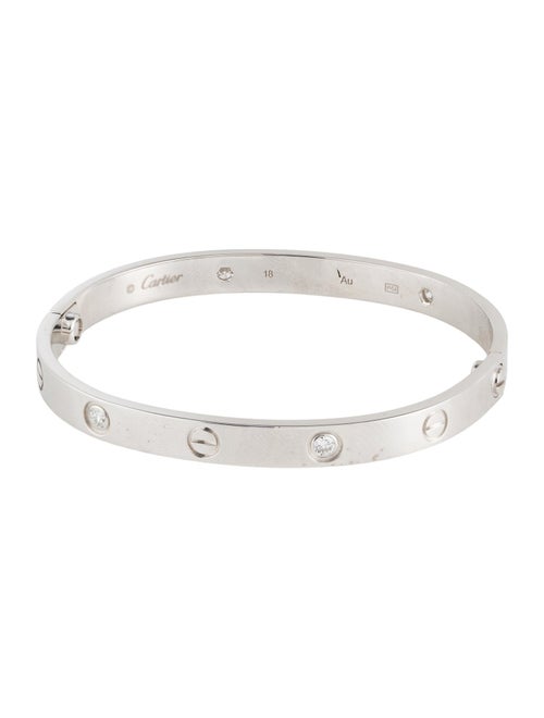 Cartier 4 Diamond LOVE Bracelet, Classic Model