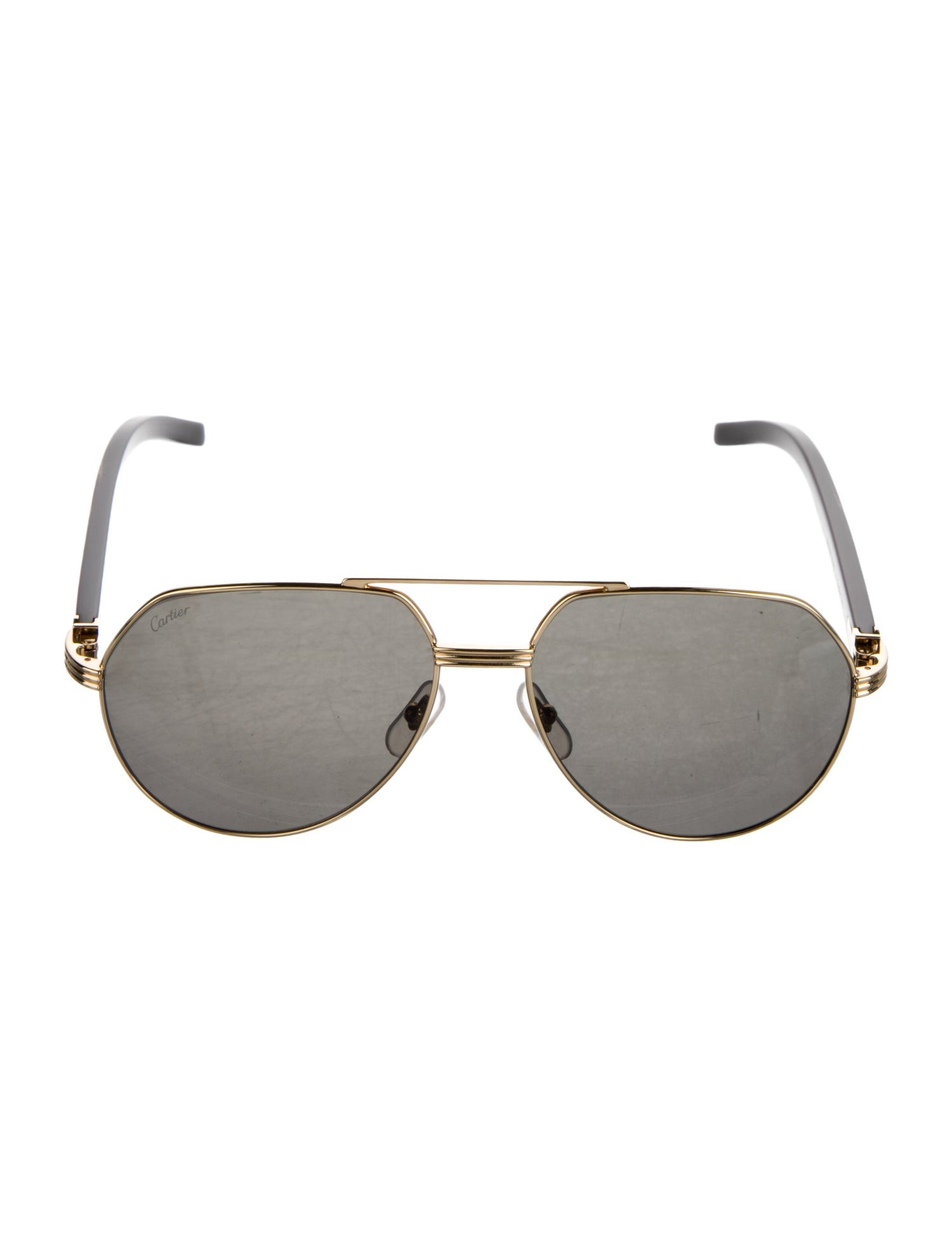 Cartier Aviator Tinted Sunglasses