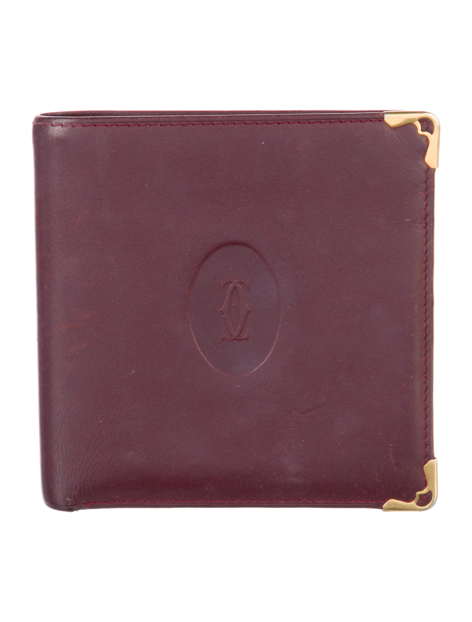Cartier Leather Bifold Wallet