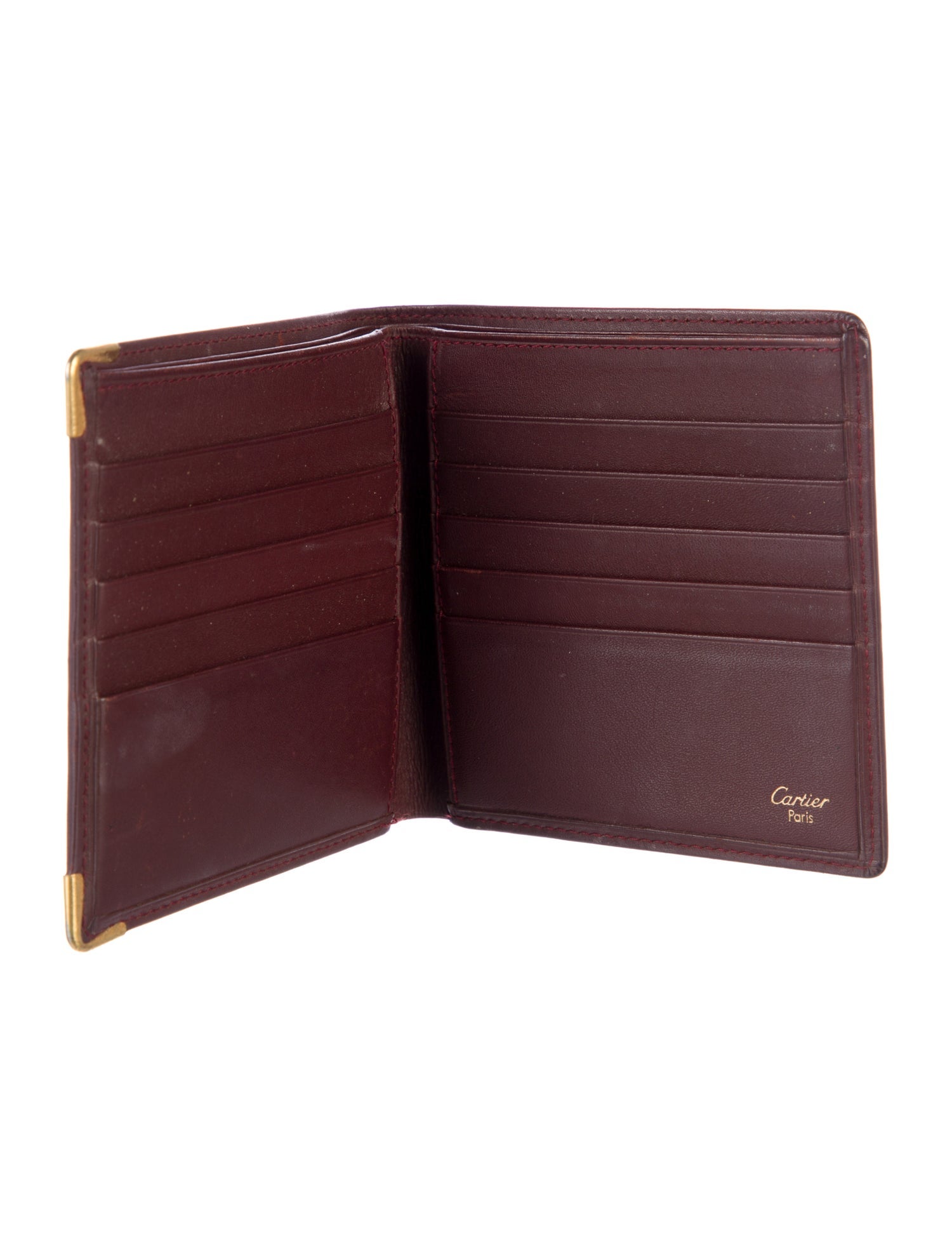Cartier Leather Bifold Wallet