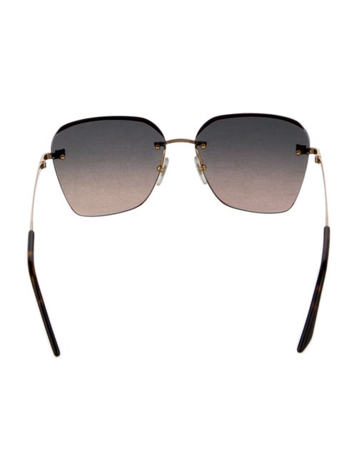 Cartier Panthere De Cartier Oversize Sunglasses