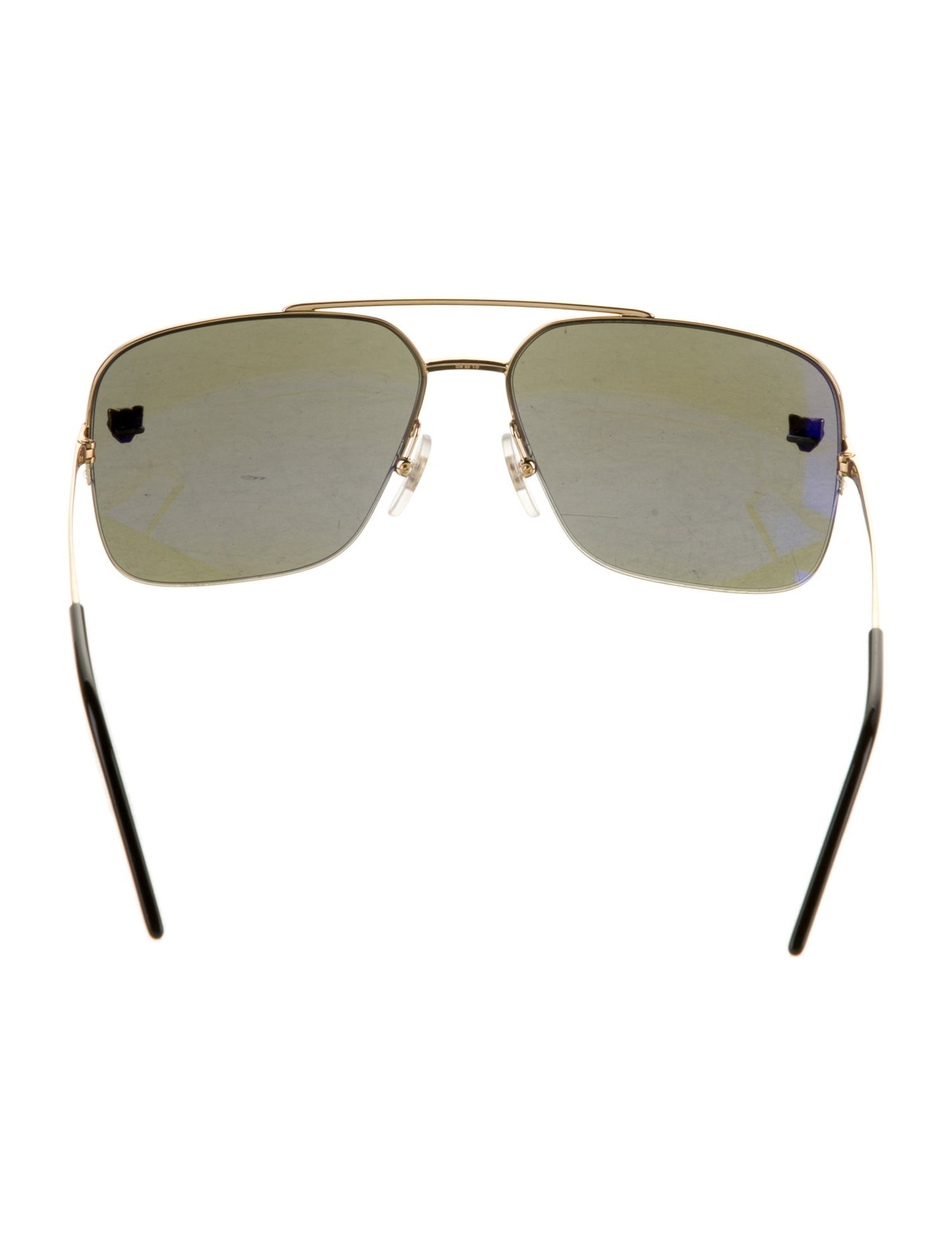 Cartier Panthere De Cartier Square Sunglasses