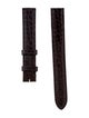 Cartier 16mm x 14mm Brown Crocodile Watch Strap