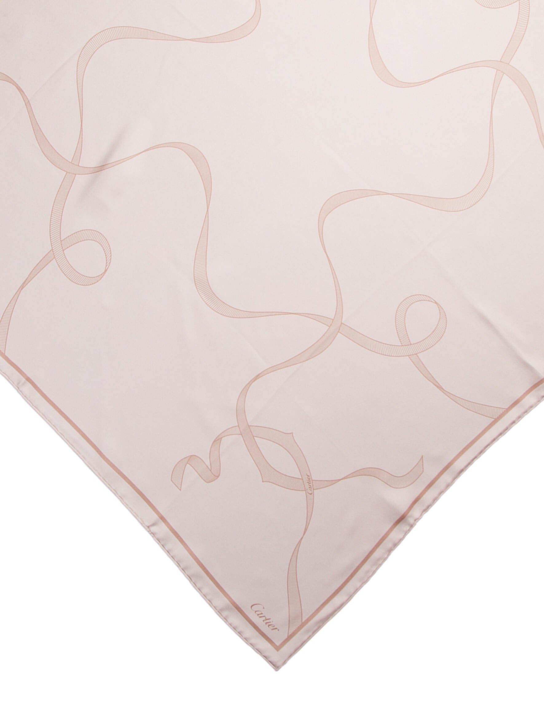 Cartier Silk Printed Scarf